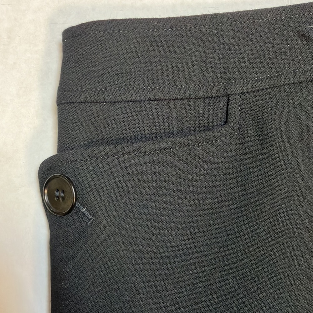 Talbots above the knee career petite black skirt size 4p excellent condition - Picture 4 of 4